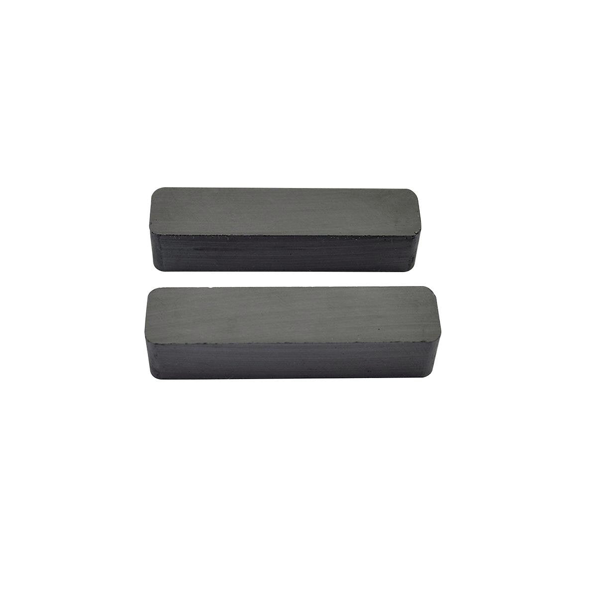 Everhang Ceramic Block Magnet 48 x 10mm 2 Pack Lightweight Strong