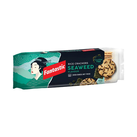 Fantastic Rice Crackers Seaweed - 100g