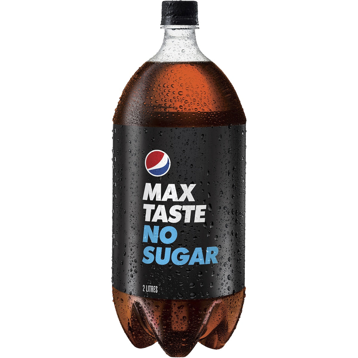 Pepsi Max No Sugar Cola Soft Drink Bottle 2l