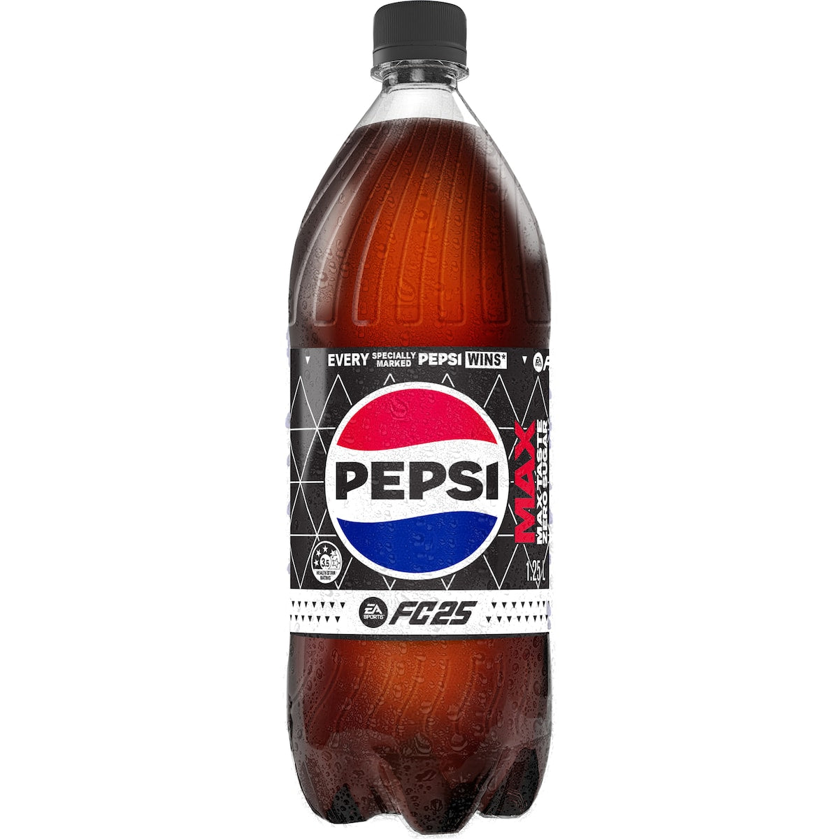 Pepsi Max Cola No Sugar Soft Drink Bottle 1.25l