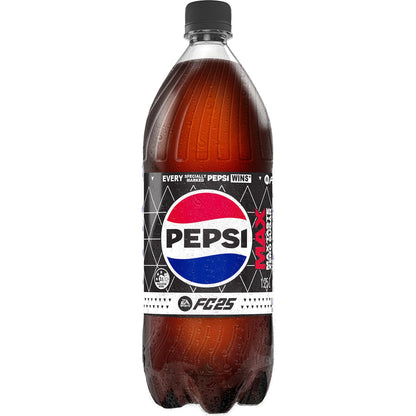 Pepsi Max Cola No Sugar Soft Drink Bottle 1.25l