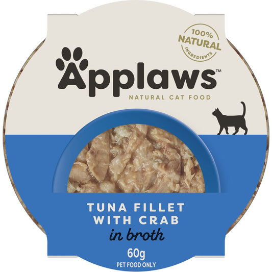 Applaws Cat Pot Tuna & Crab 60g