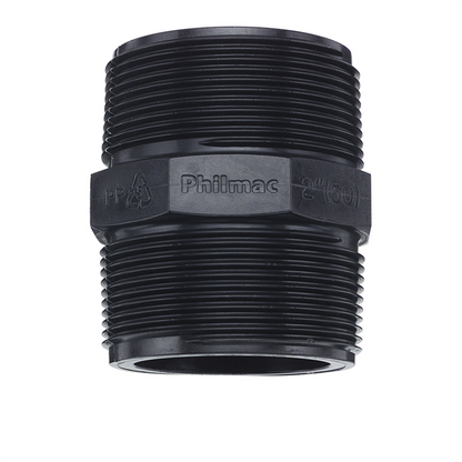 Philmac BSP Thread Pipe Nipple - 1-1/2"