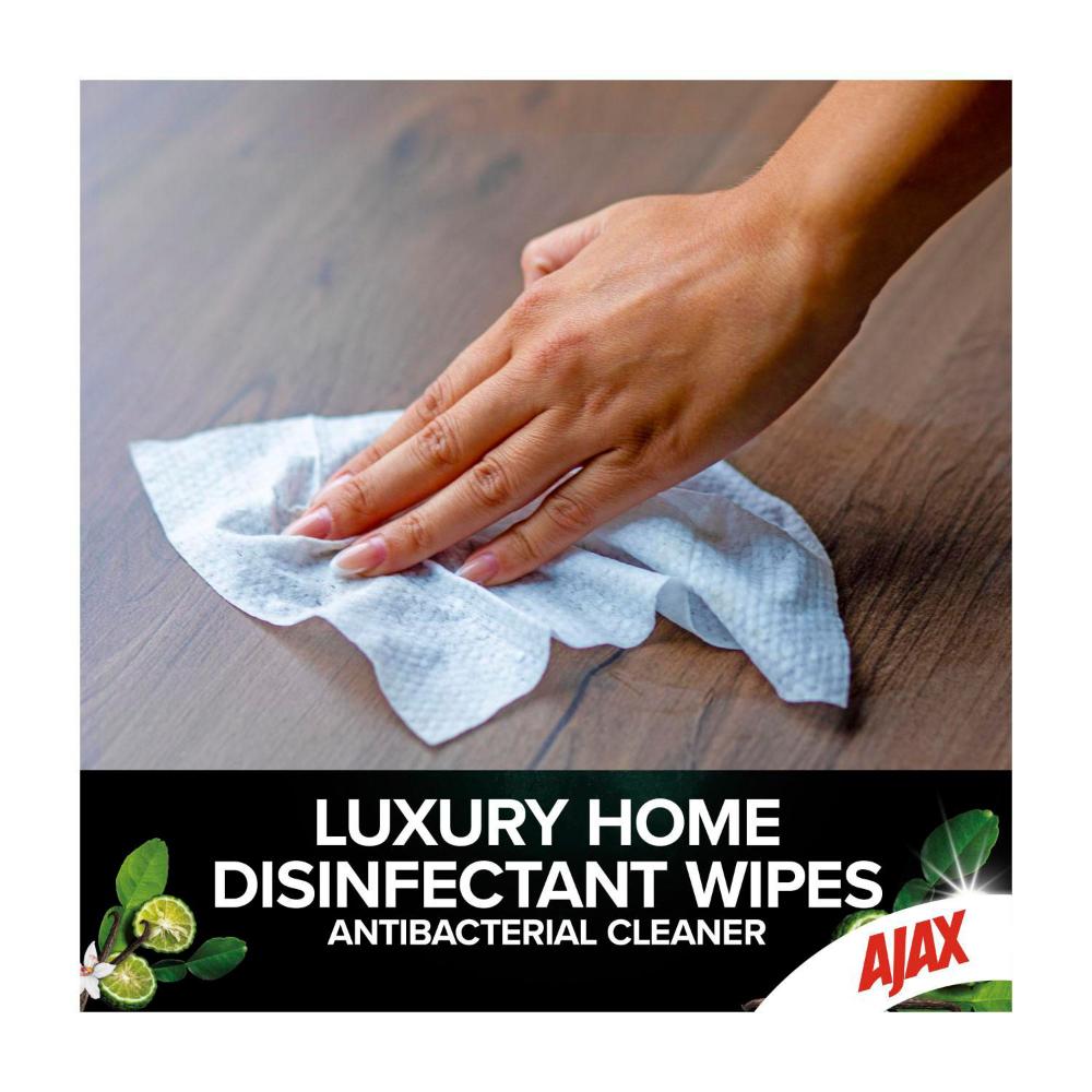 Ajax Wipes Bergamot & Vanilla Bean Luxury Home Multipurpose - 110 pack