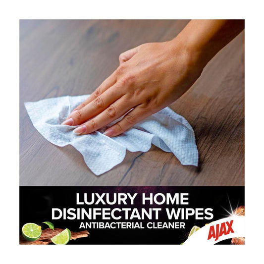 Ajax Wipes Lime & Sandalwood Luxury Home Multipurpose - 110 pack