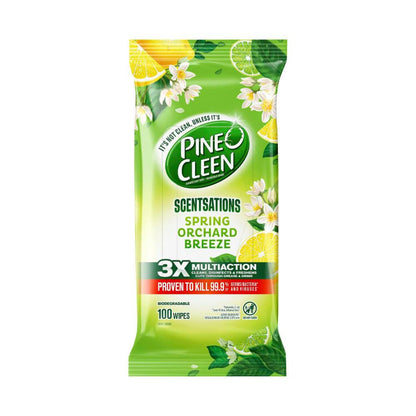 Pine O een Scentsations Spring Orchard Breeze Wipes - 100 Pack
