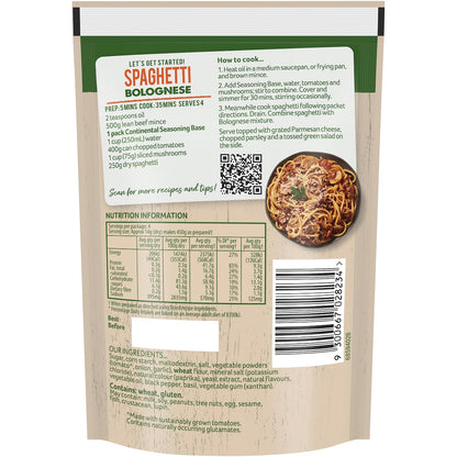 Continental Classics Recipe Base Spaghetti Bolognese 50g