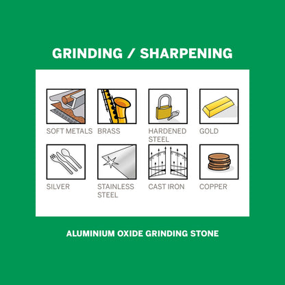 Dremel Aluminium Oxide Grinding Stone - 9.5mm