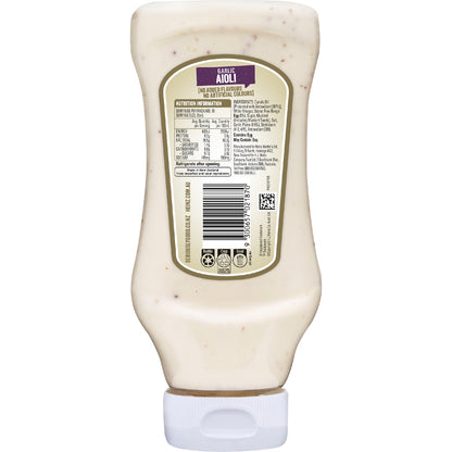 Heinz Seriously Good Mayo Garlic Aioli Flavoured Mayonnaise 500ml