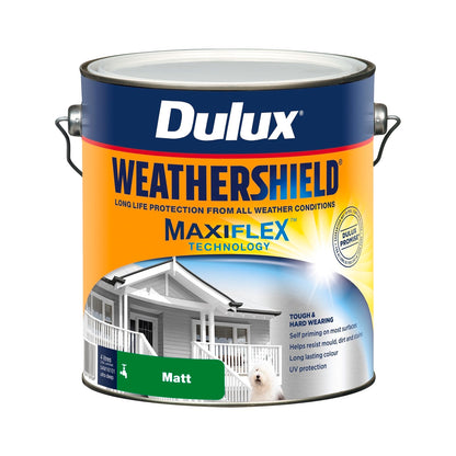 Dulux Weathershield Ultra Deep Matt Exterior Paint - 4L
