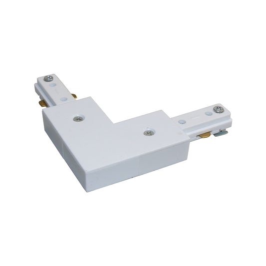 Mercator Single Track Circuit L Shaped Joiner - 117 x 190mm - White