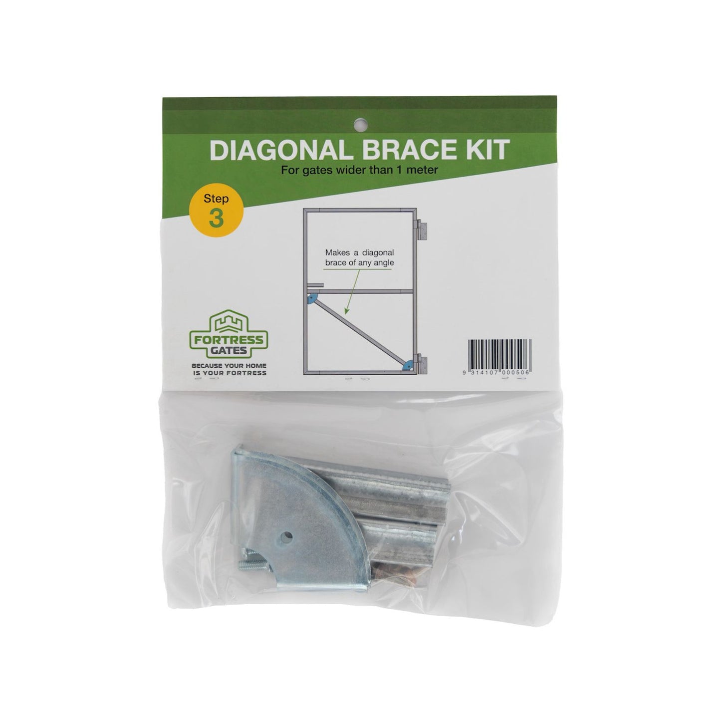 Fortress Gates Diagonal Brace Kit - 1m+