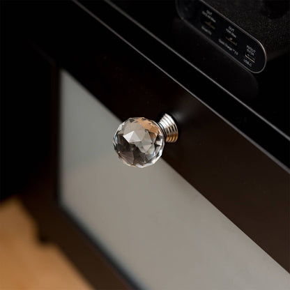 Taskmaster Crystal Cabinet Knob - 30mm - 4 Pack