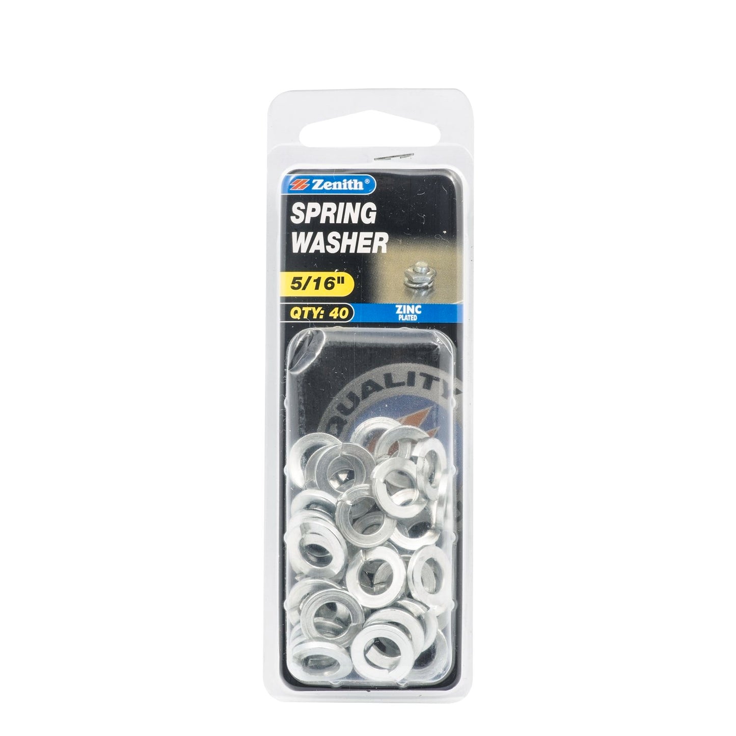 Zenith Spring Washer - 5/16" - 40 Pack