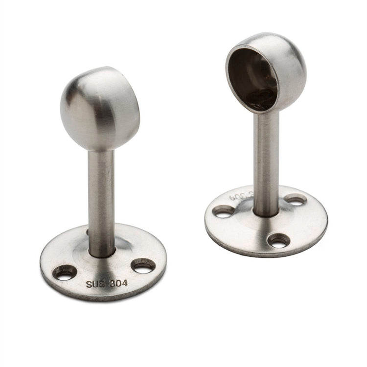Sandleford Stainless Steel Pillar End Fitting Rod 19mm - 2 Pack