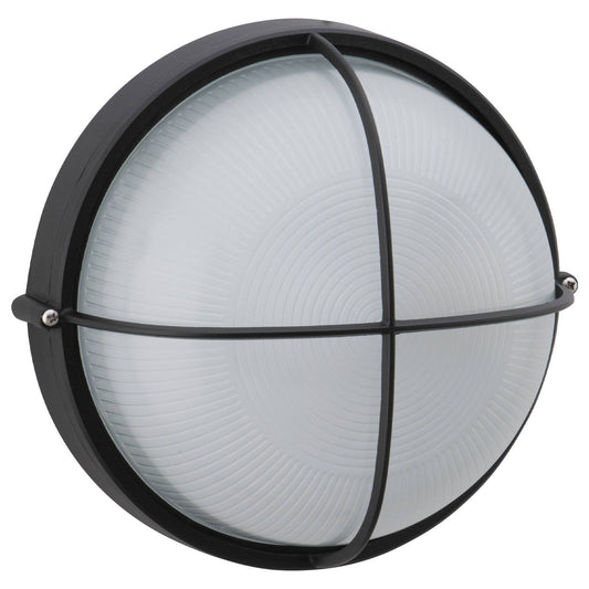 Arlec Large Kent Aluminium Bunker Light - 240mm