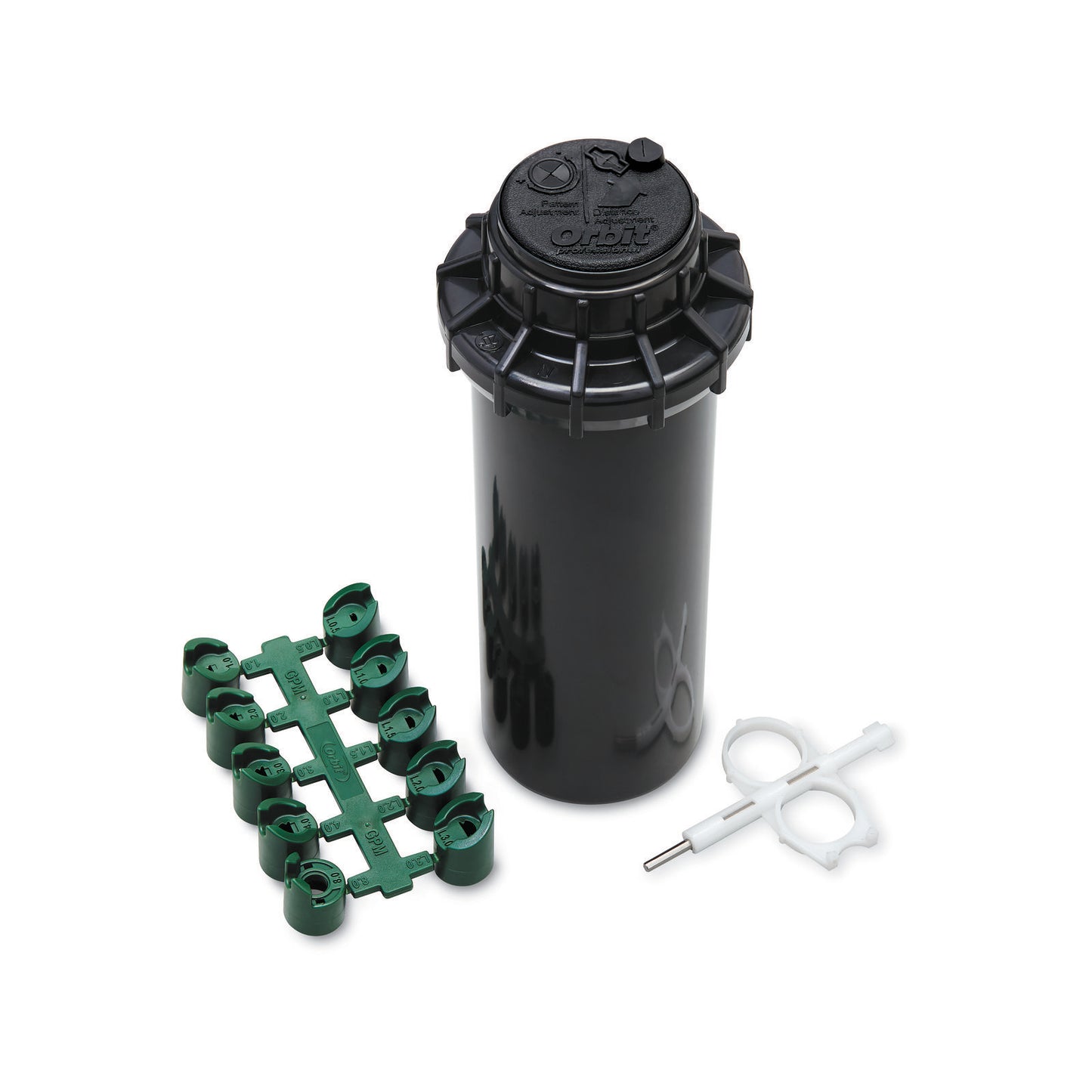 Orbit Voyager II Gear Drive Sprinkler - 55661 - 7-15m
