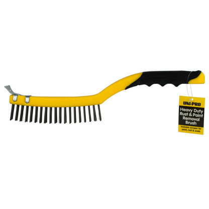 UNi-PRO Heavy Duty Rust Removal Brush - 40mm
