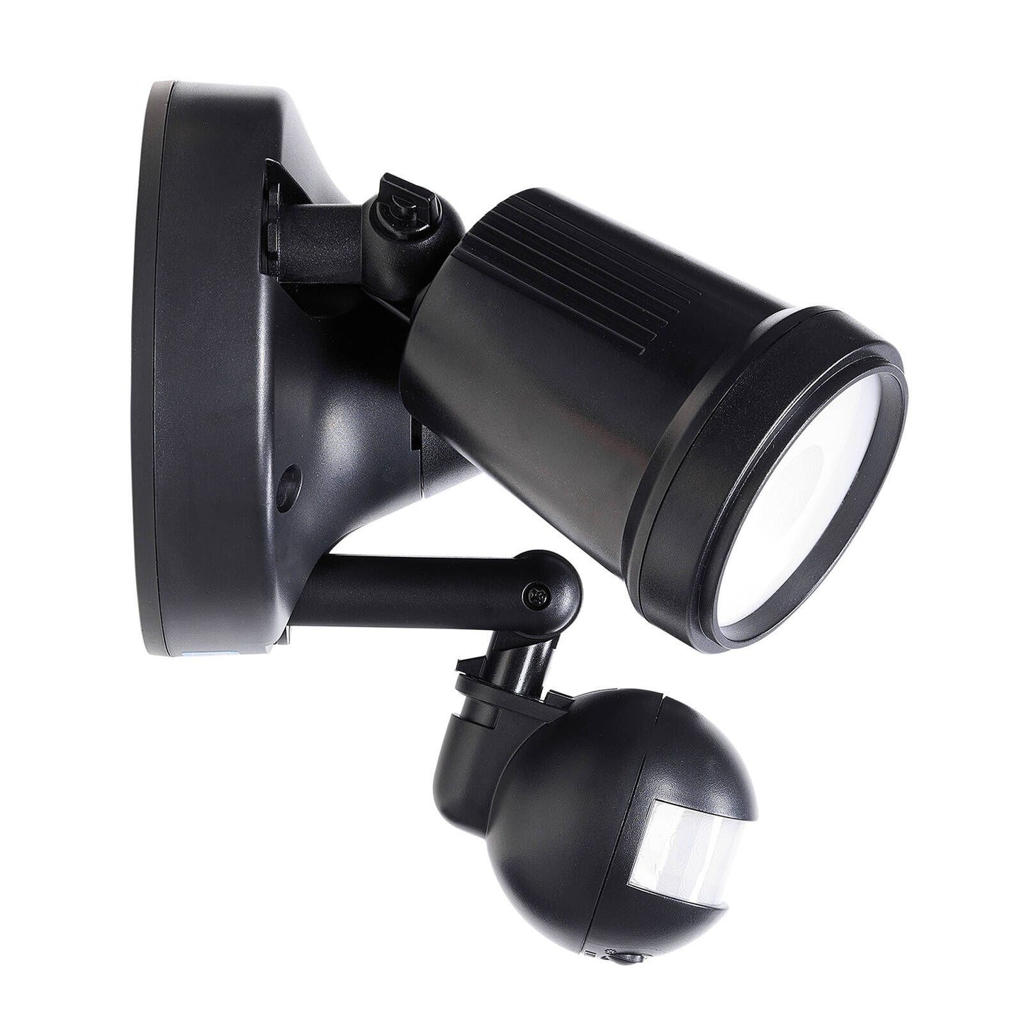 Brilliant Black Raptor III LED Twin Security Light - 20W - 1800 Lumens