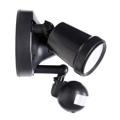 Brilliant Black Raptor III LED Twin Security Light - 20W - 1800 Lumens