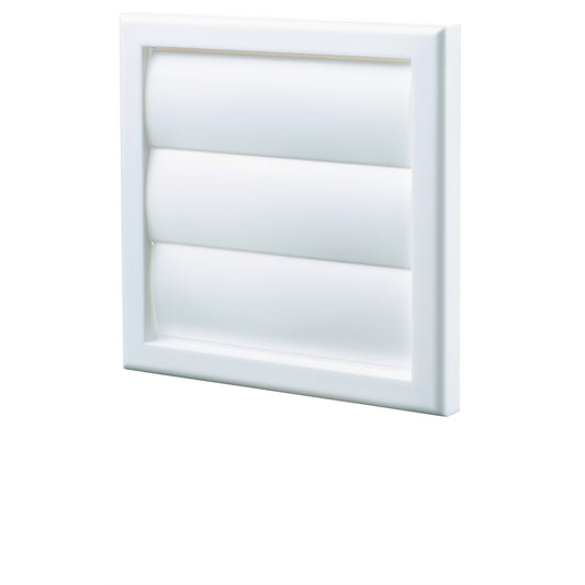 Blauberg 100mm White Square Gravity Grille