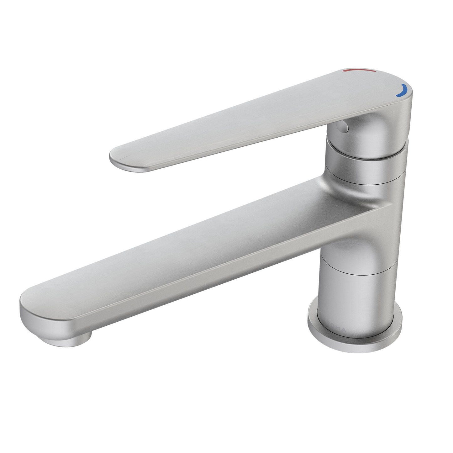 Homecare By Caroma Assisted Living Sink Mixer - Brushed Nickel - 40 x 180 x 237mm