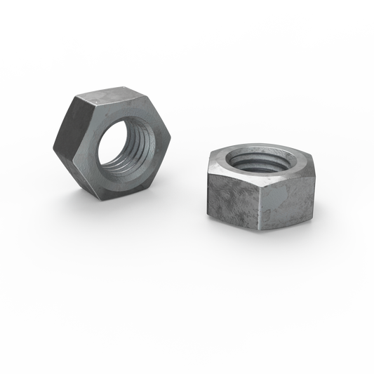 Zenith Hot Dip Galvanised Hex Nuts M10