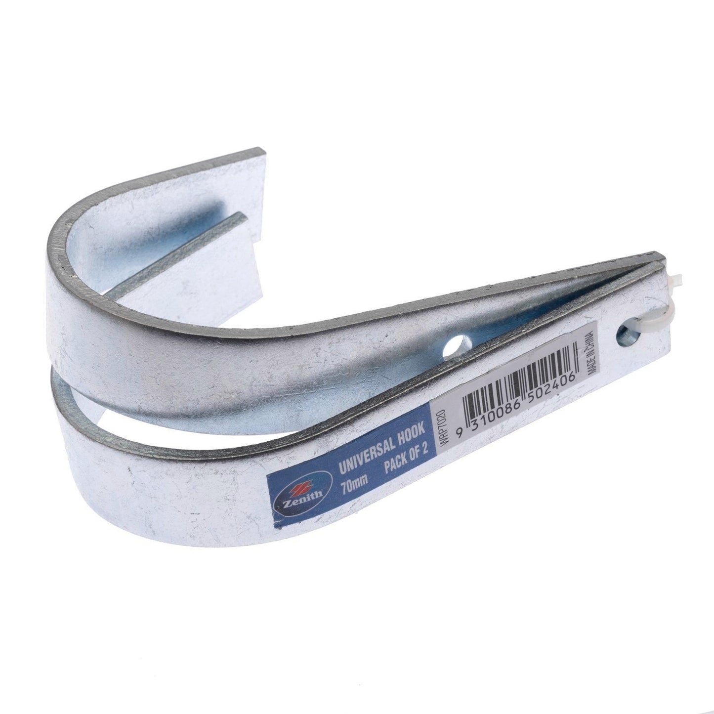Zenith Universal Hook - 70mm - 2 Pack