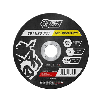 Full Boar Inox Cutting Disc - 125mm - 1mm