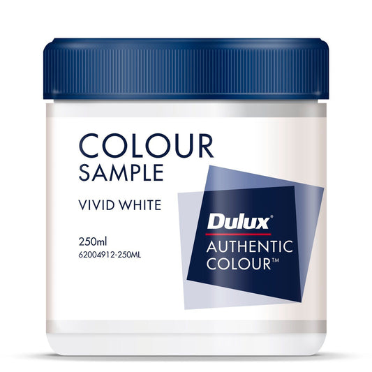 Dulux Colour Sample Pot - Vivid White - 250ml