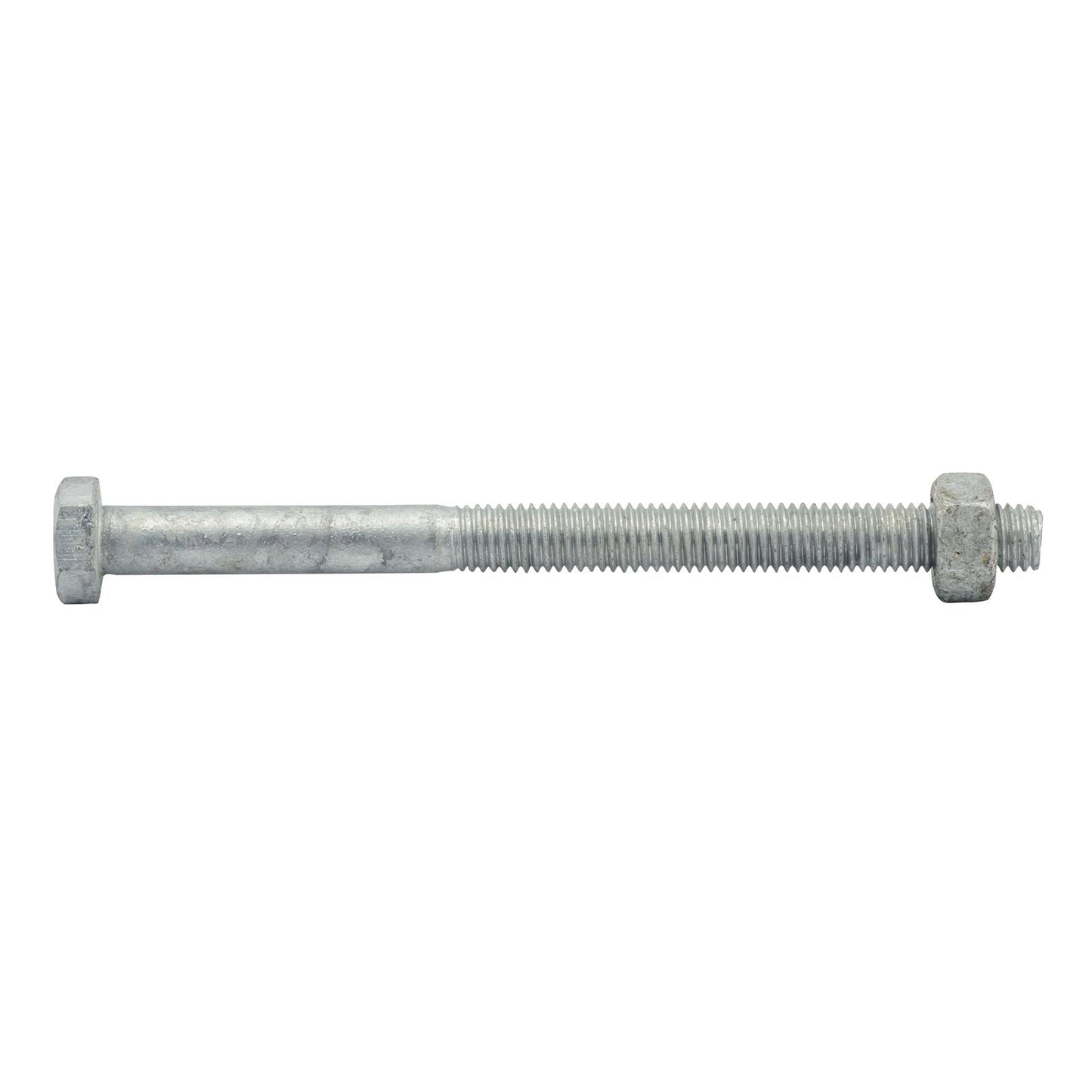 Zenith Hot Dip Galvanised Hex Head Bolts & Nuts - M10 x 130mm - 25 Pack
