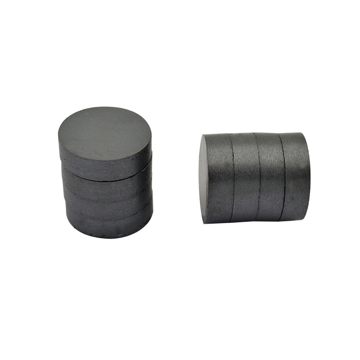 Everhang 18mm Ceramic Disc Magnet - 8 Pack - Lightweight - Strong