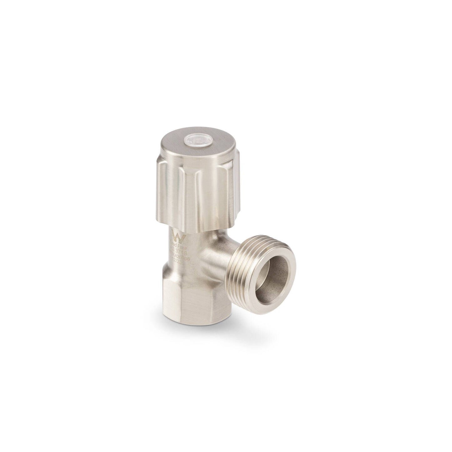 Brasshards Mini Washing Machine Tap - 20mm - Brushed Nickel