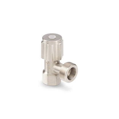 Brasshards Mini Washing Machine Tap - 20mm - Brushed Nickel
