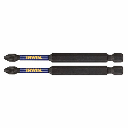 Irwin Impact Bits - 89mm SQ2 - 2 Pack