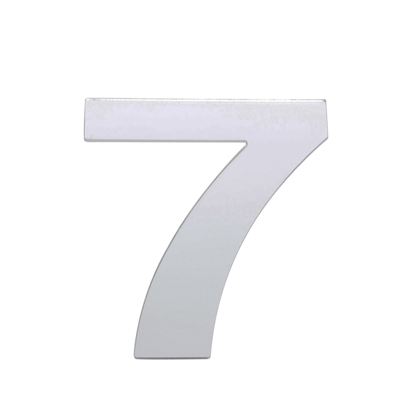 Sandleford Silver Self Adhesive House Number 7 - 25mm