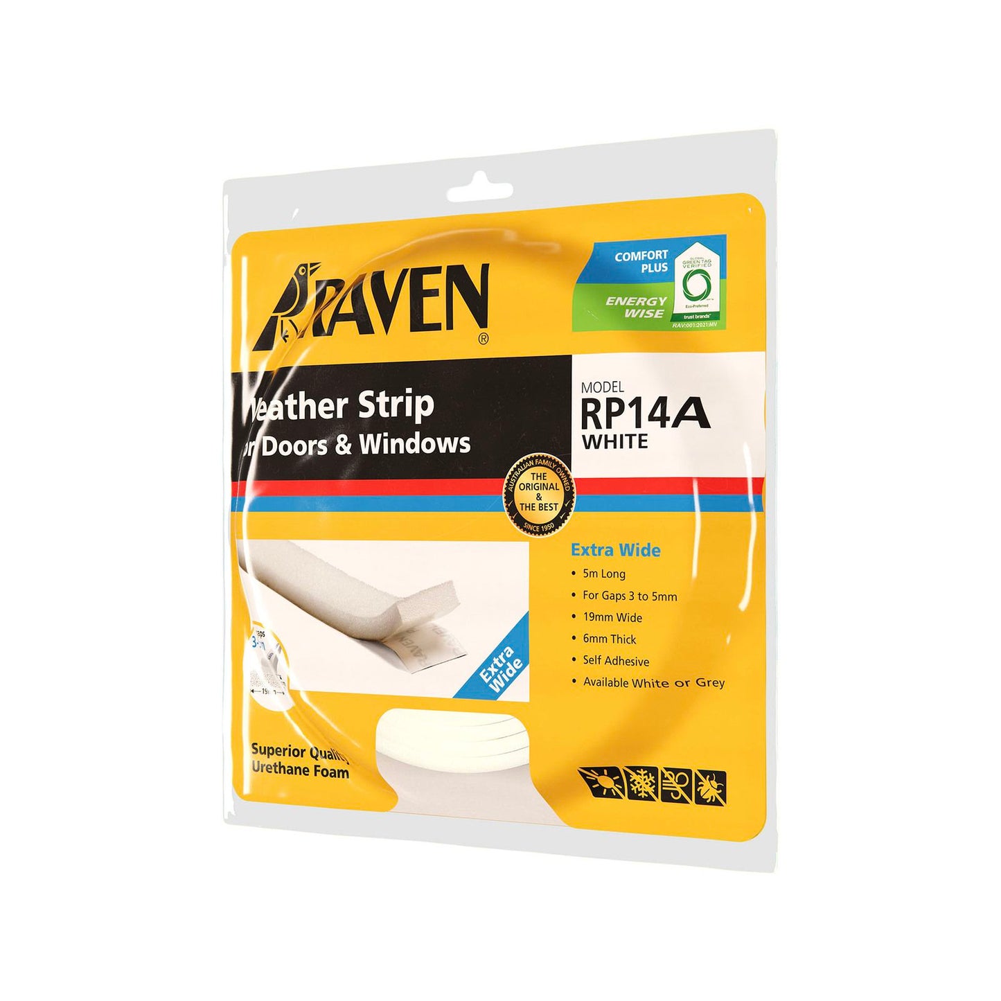 Raven Weather Strip - 5000mm