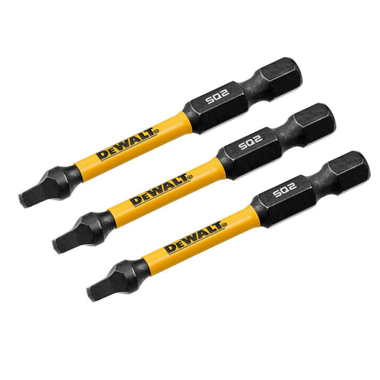 Dewalt Flextorq Screwdriver Bit 57mm SQ2 3 Pack