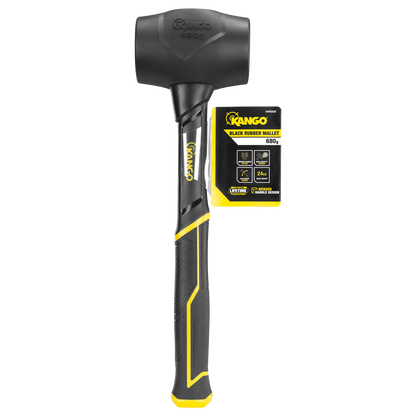 Kango Black Rubber Mallet - 680g