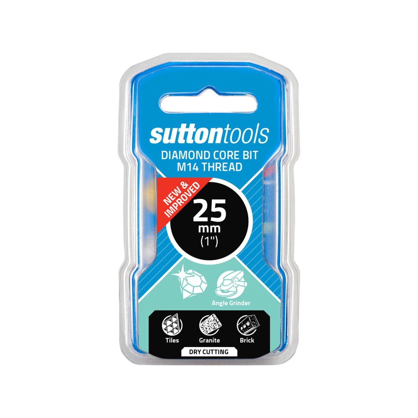 Sutton Tools Diamond Core Bit - 25mm M14