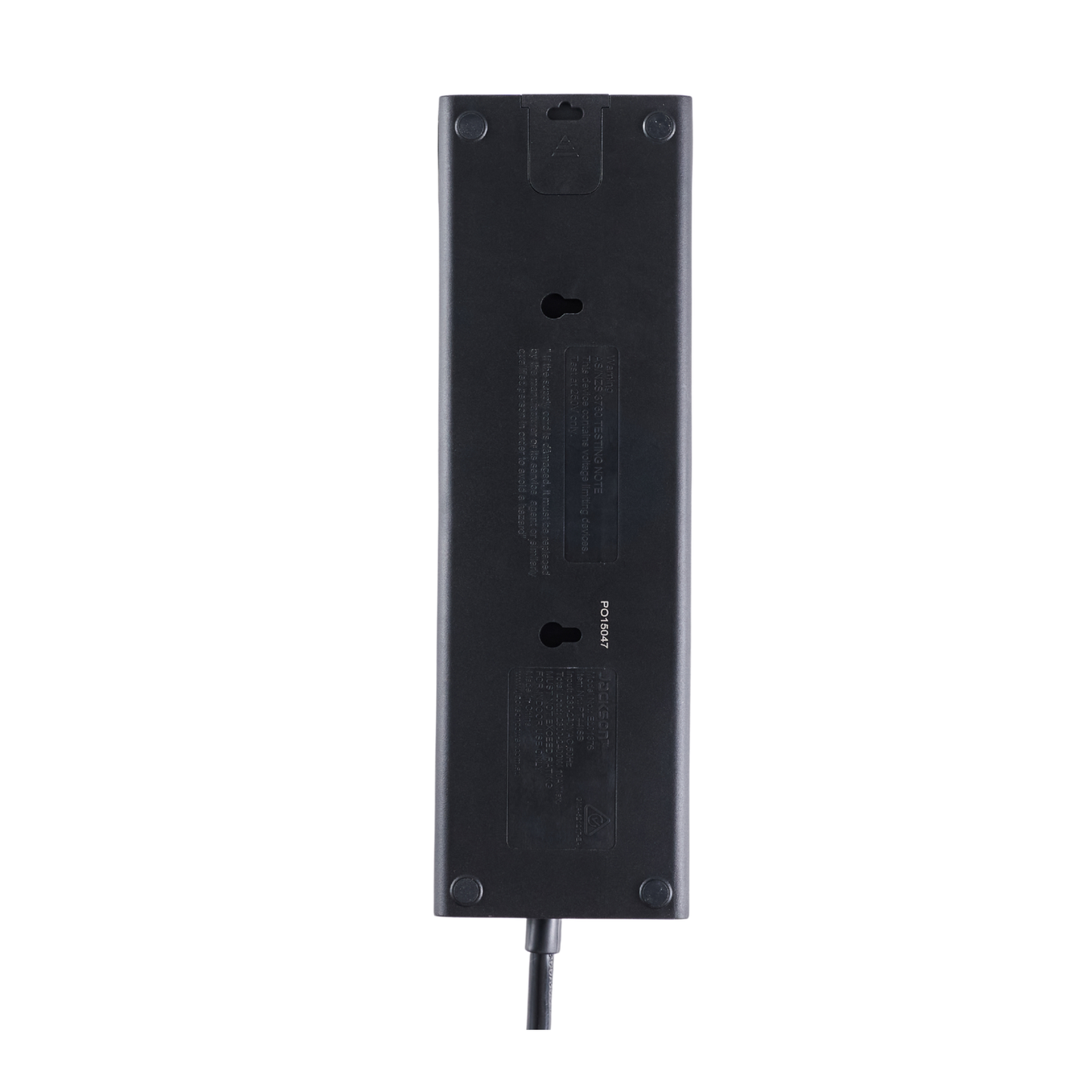 Jackson Powerboard - 4 Outlet - 1.8m - Black