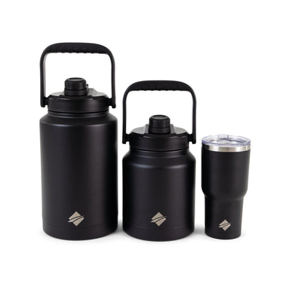 Oztrail Insulated Jug Drink Flask - 2.5L - Charcoal