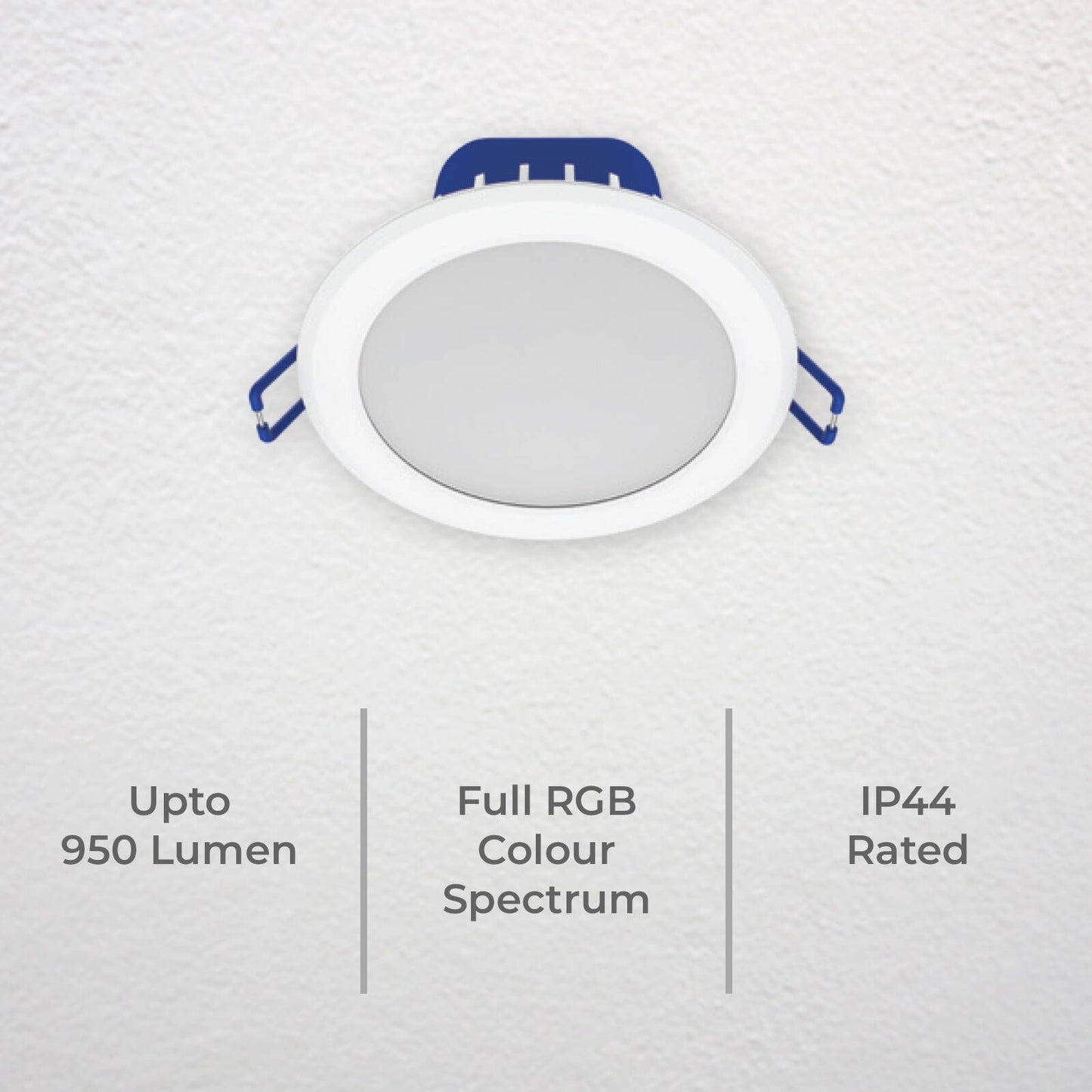 Deta Smart LED Downlight - 10W - 4 Pack - 950lm - RGB CCT