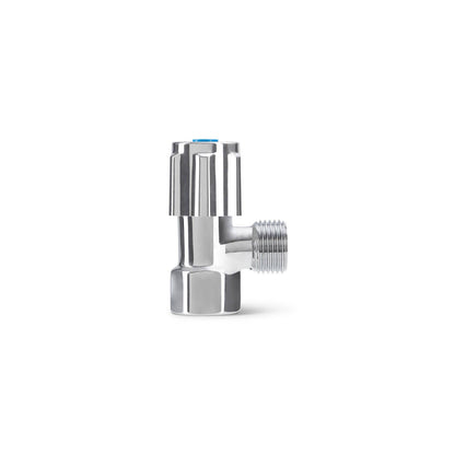 Brasshards 1/4 Turn Mini Cistern Tap - 15mm - Chrome