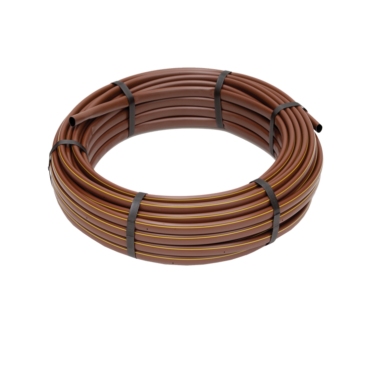 Pope Drip Eze Drip Irrigation Tube - 13mm x 50m - Brown
