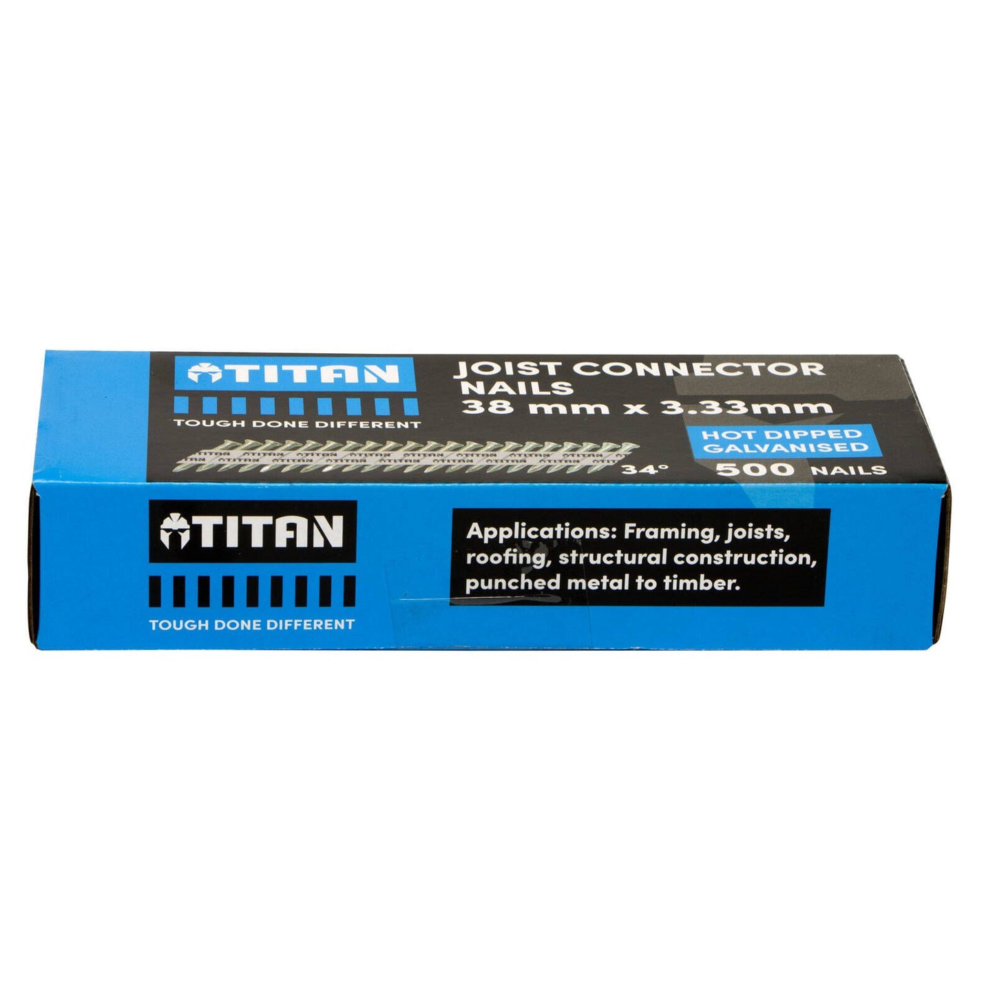 Titan Joist Connector Collated Nails - 38 x 3.33mm - 500 Pack