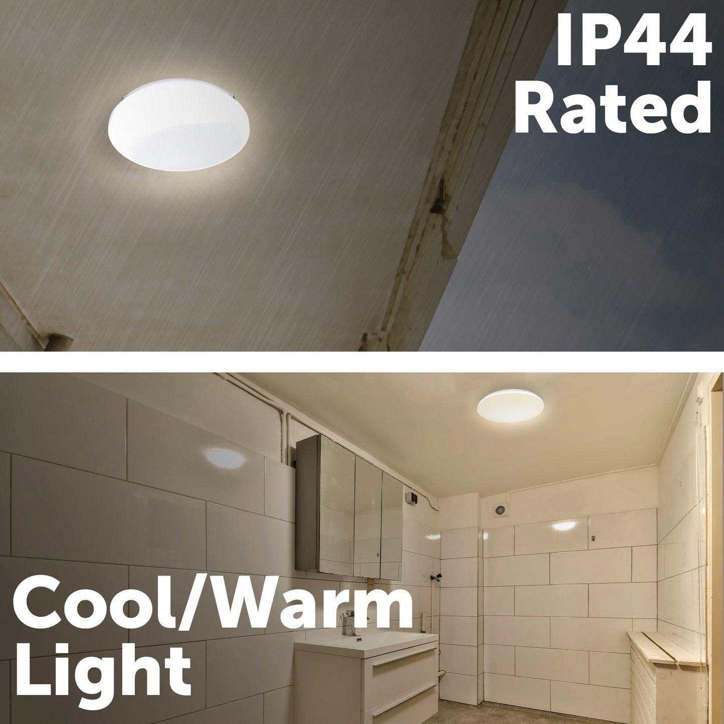 Verve Design Smart LED Charlie Ceiling Light - 22W - 345mm - White
