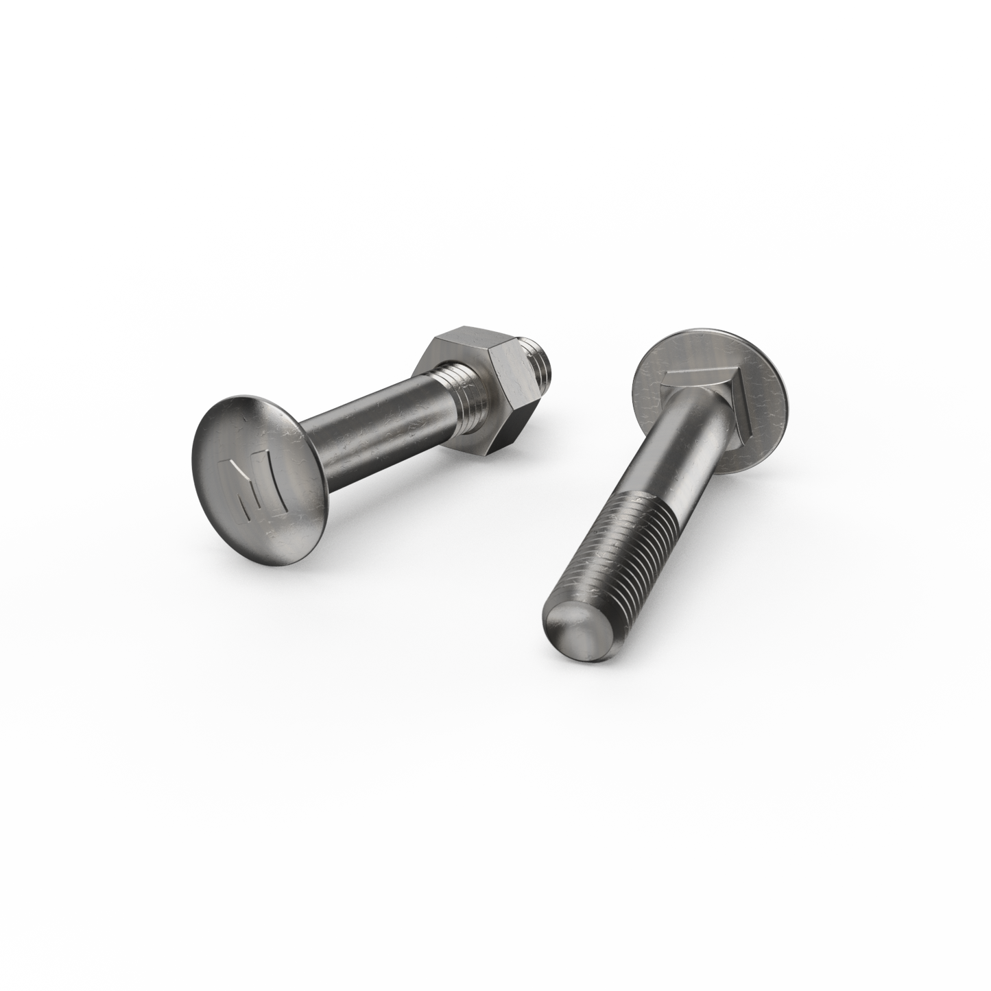 Zenith Stainless Steel 304 Cup Head Bolts - M10 x 60mm - 12 Pack