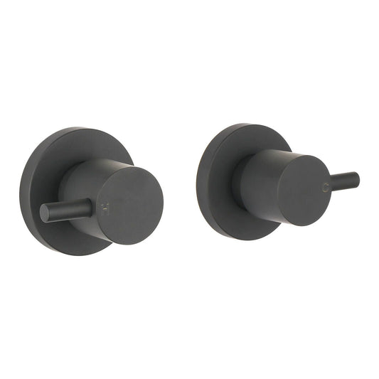Mondella Black Matte Resonance Wall Top Assembly - 1245mm