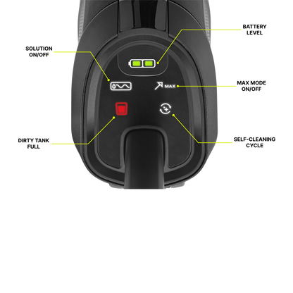 Ryobi ONE+ HP Brushless Wet and Dry Hard Floor Cleaner Kit - 4.0Ah - 260 x 360 x 711mm